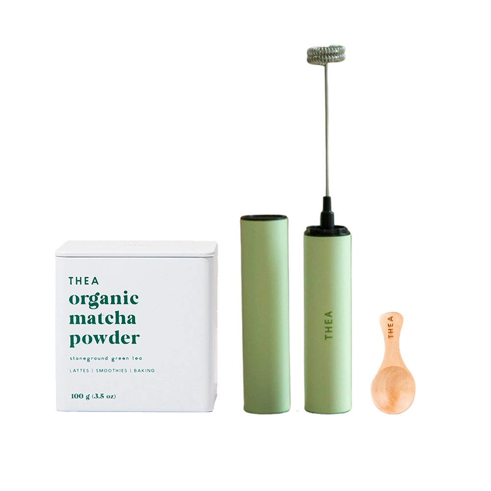 Matcha Starter Kit ( Electric Matcha Whisk + Spoon ) Thea