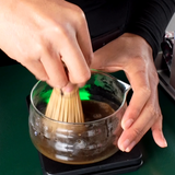 Grooved Chawan Glass Bowl