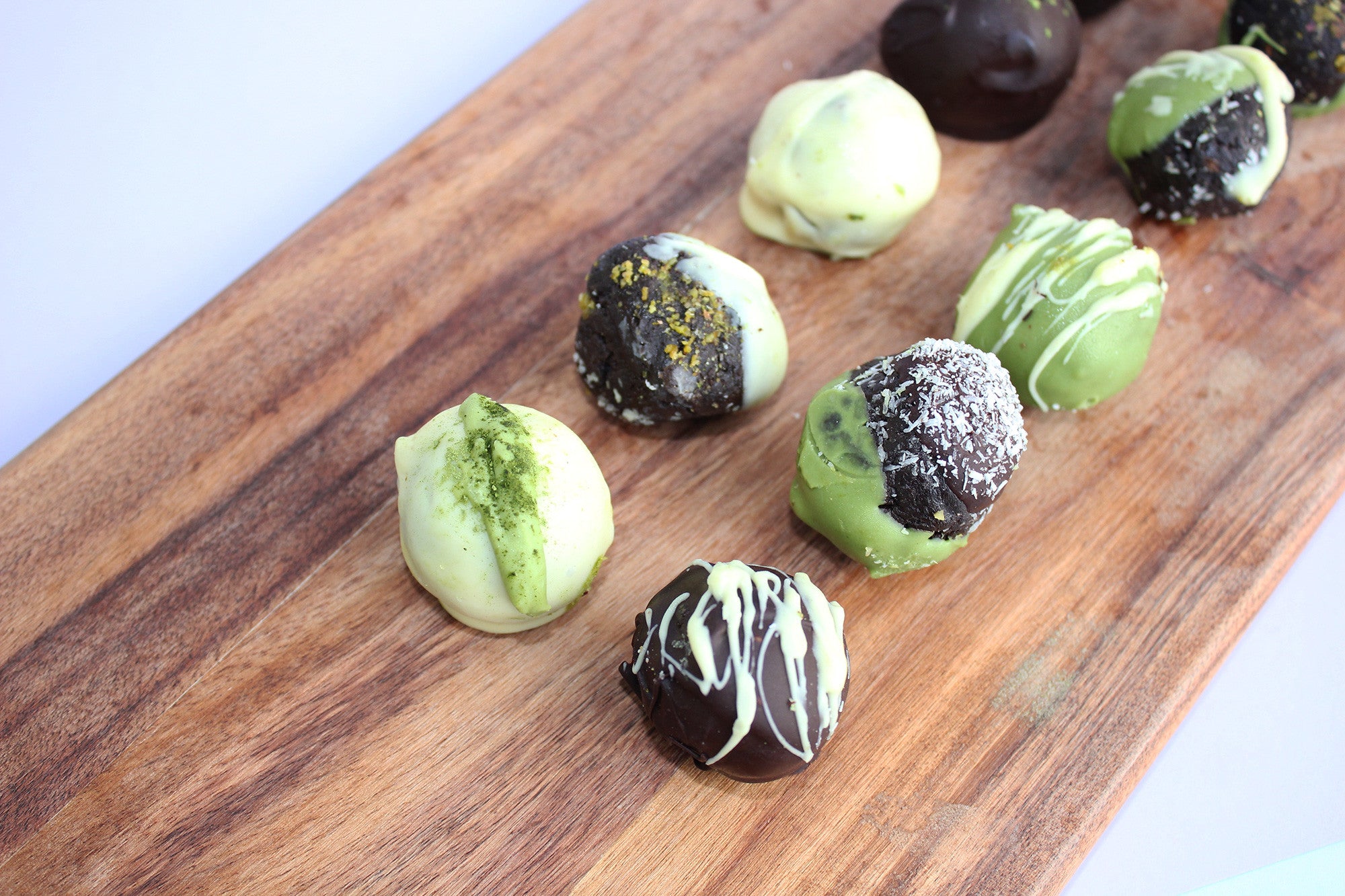 Oreo Matcha Truffles