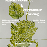 Brogan Scott x Thea Matcha & Watercolour workshop