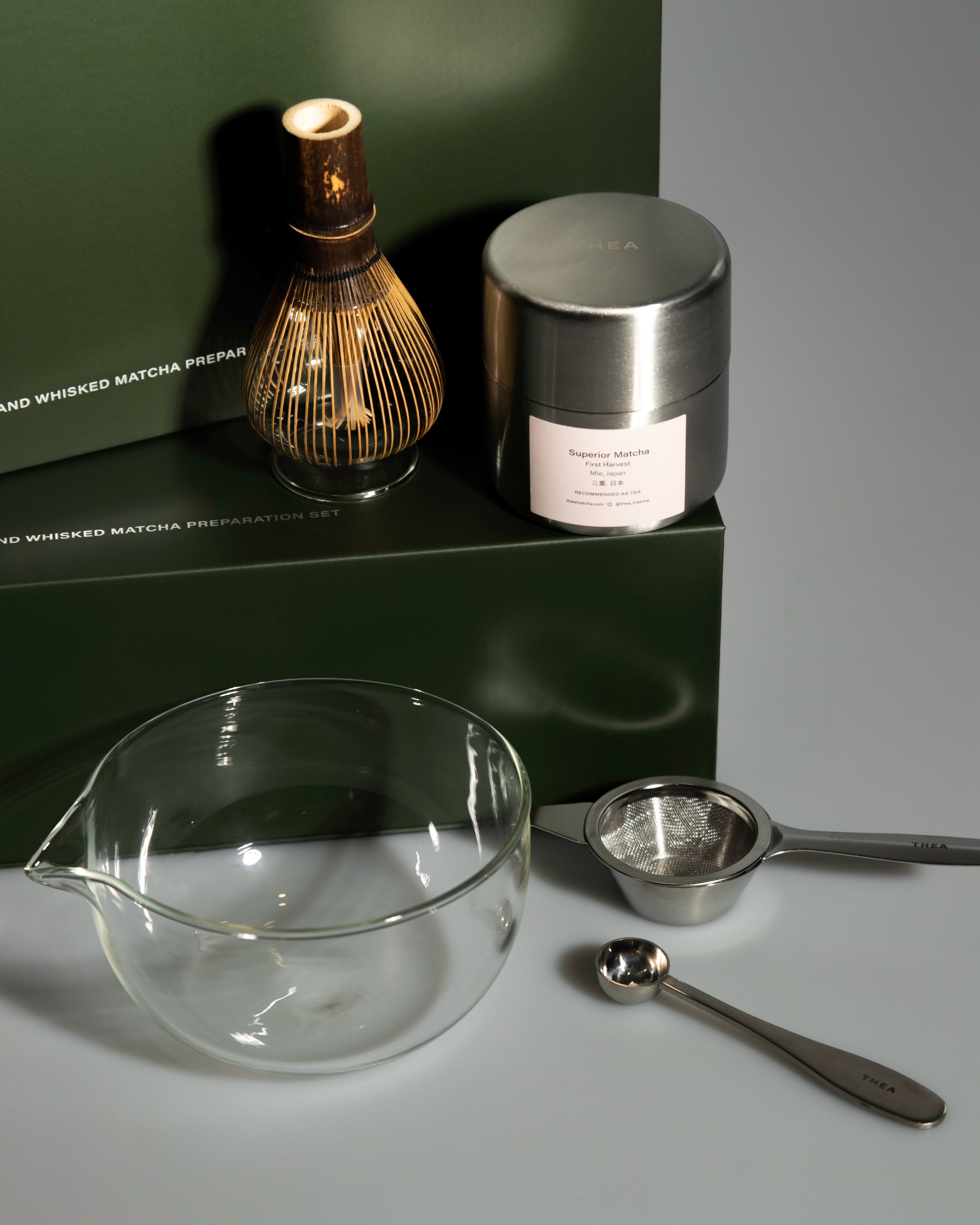 Matcha Preparation Set + Canister