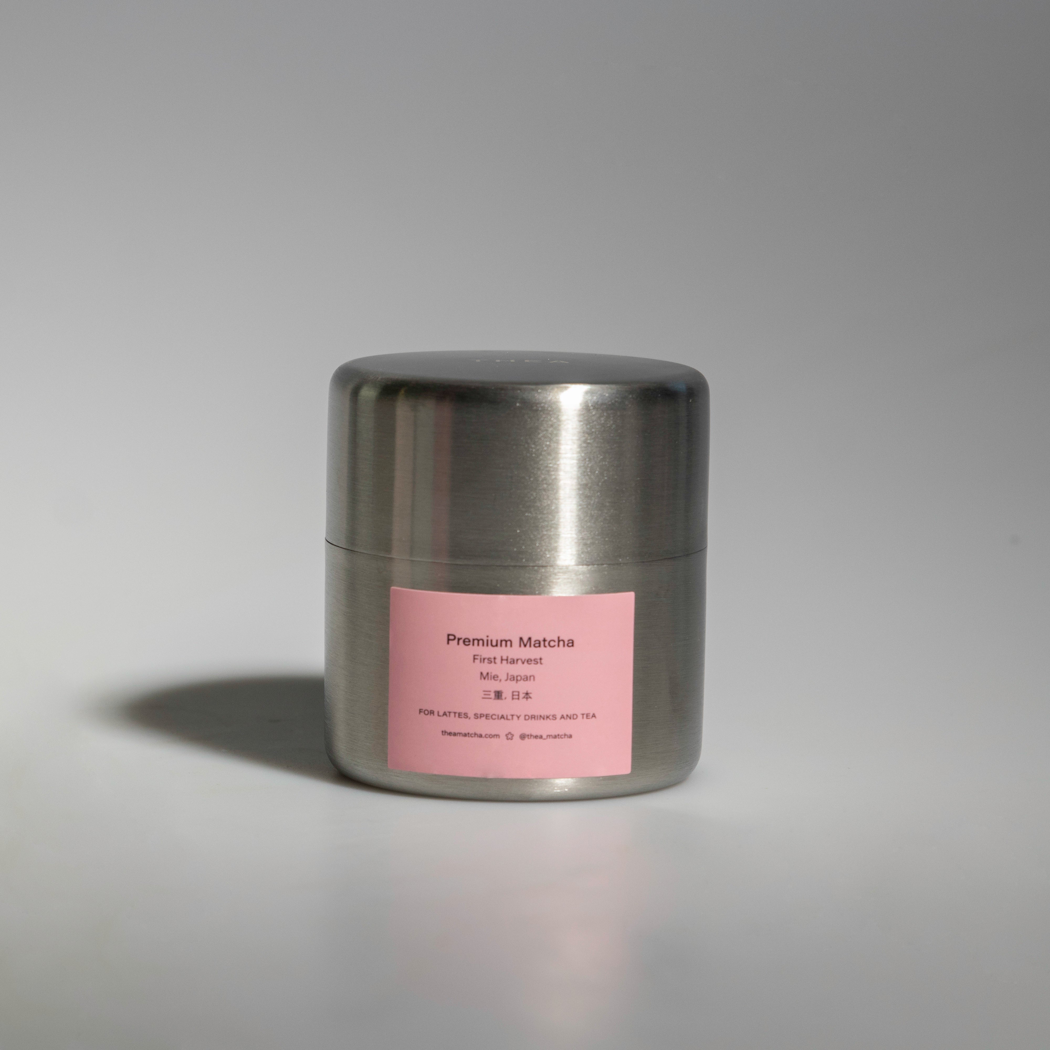 Mie Matcha from Japan in a canister