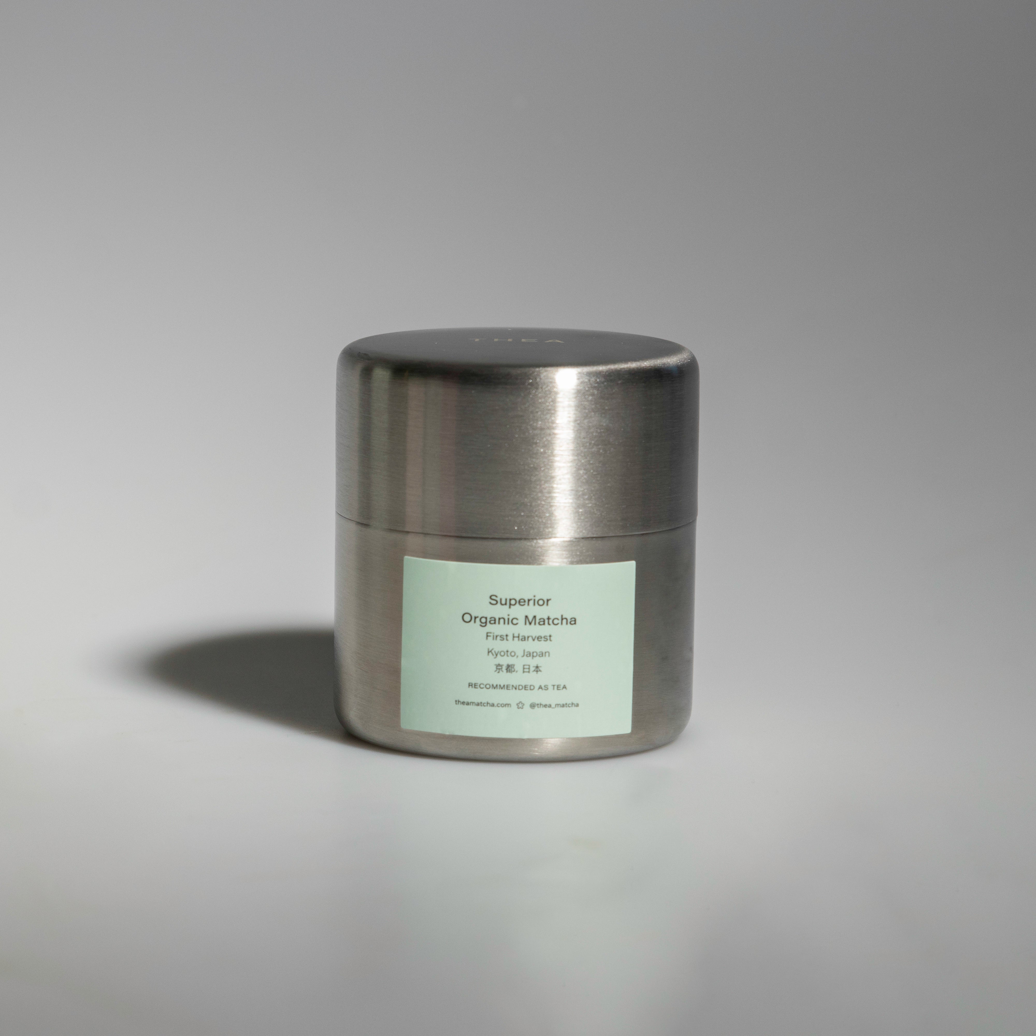 Superior Kyoto Matcha canister