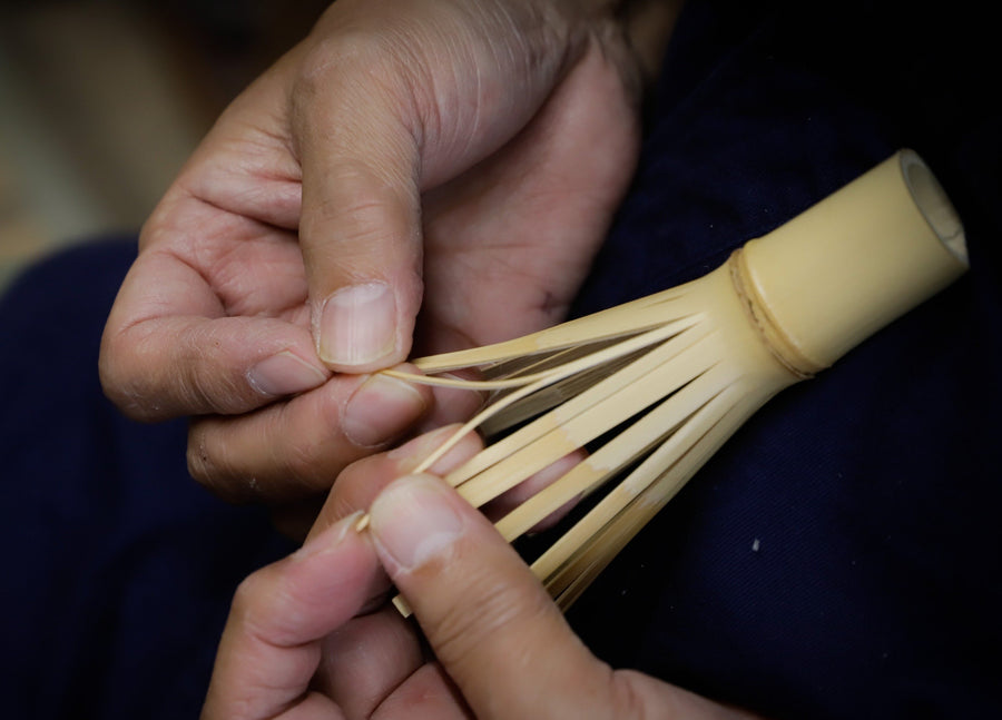 Sakura Bamboo Whisk - Japanese - Thea Matcha