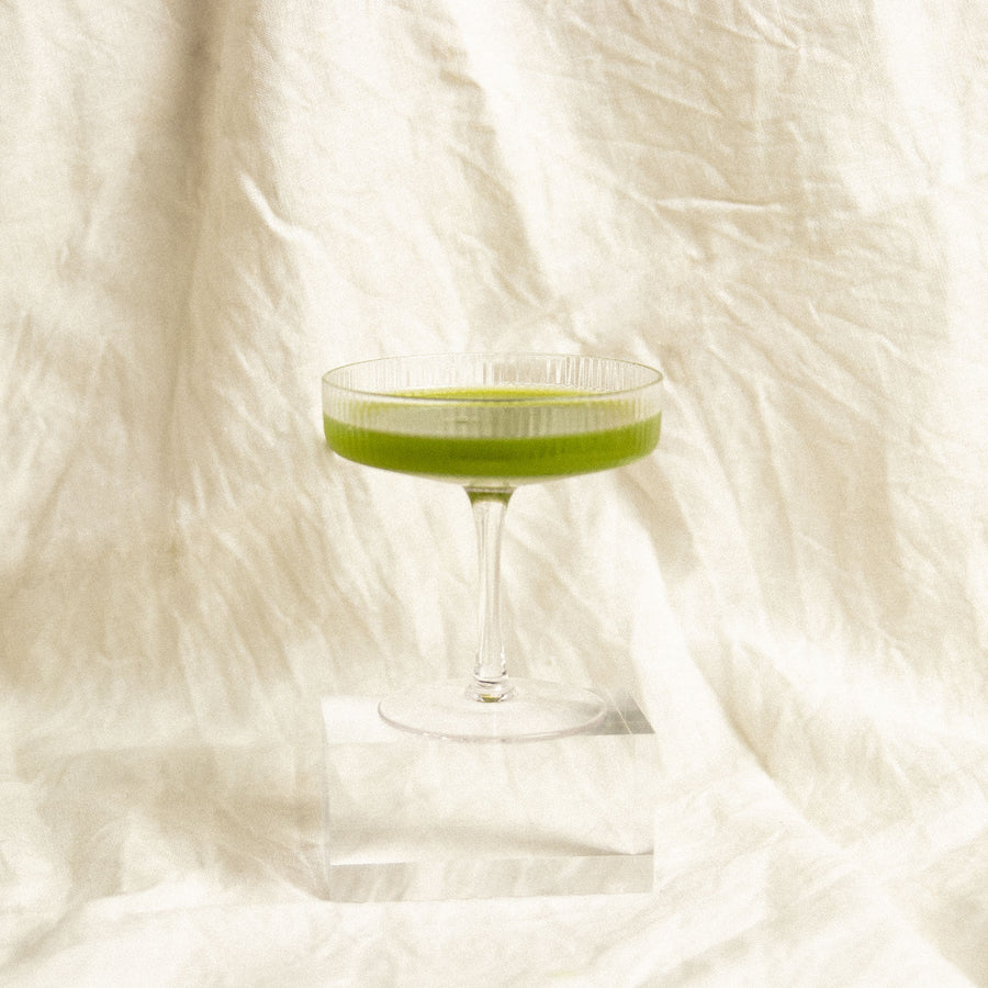 Ribbed Cocktail Glass - Thea Matcha