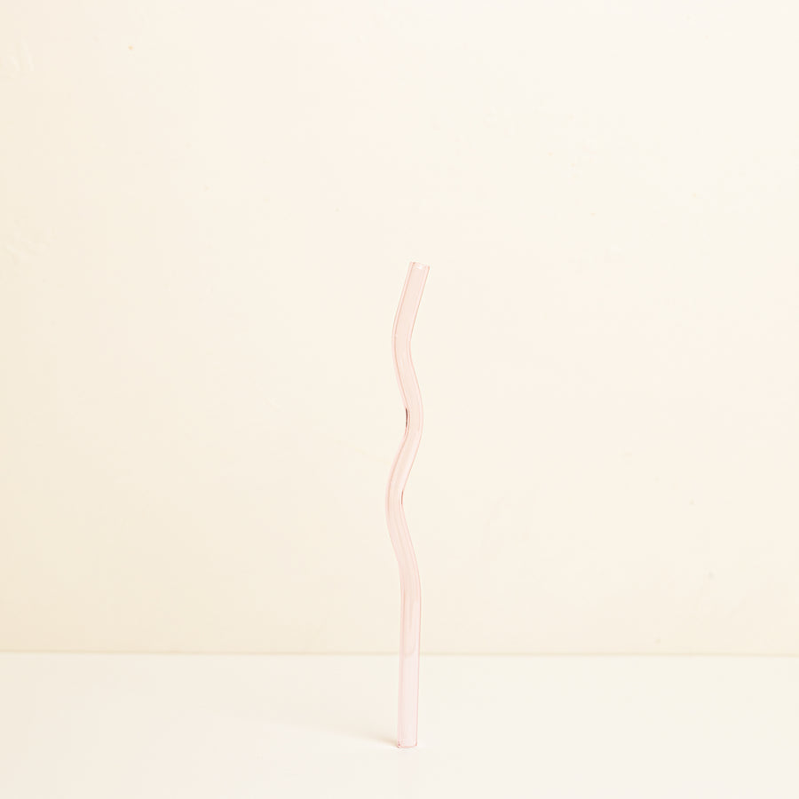 Wavy Glass Straws - Thea Matcha