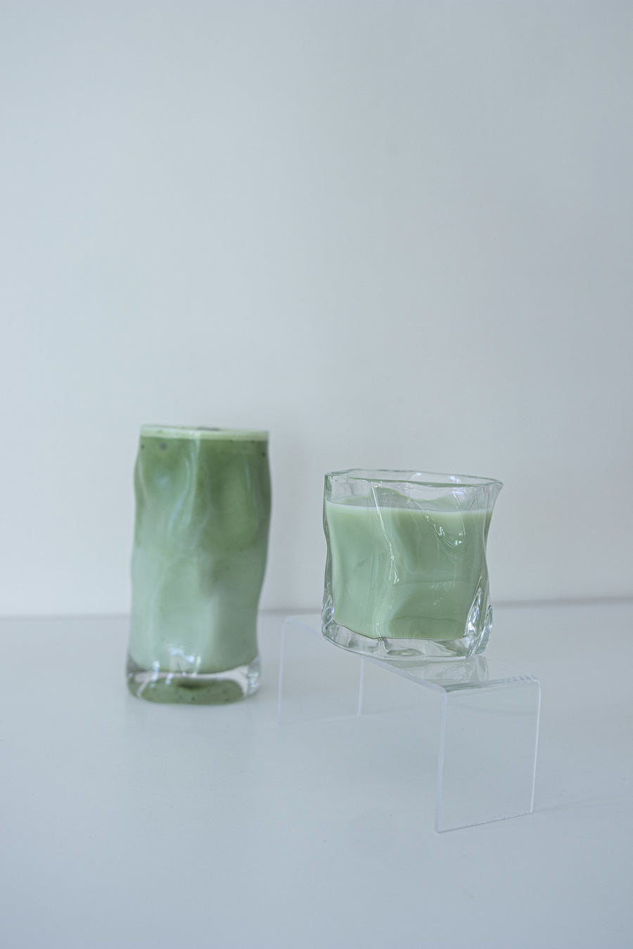 Teal best sale glass cups